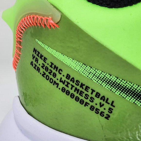Nike Lebron Witness V Men's Basketball Sneaker Shoe Limited Green CQ9380-300 - Picture 12 of 14